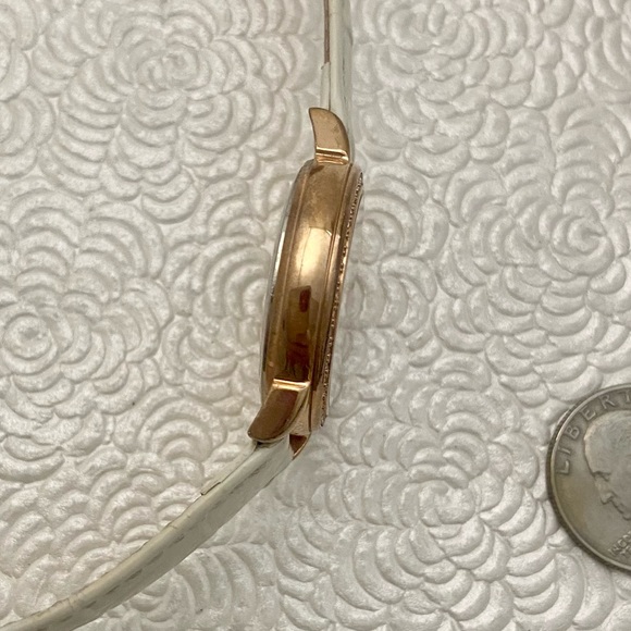 Gorgeous Rotary Mother of Pearl Dial Crystal Bezel Moon Phase Watch LS00164/41 - Picture 11 of 15